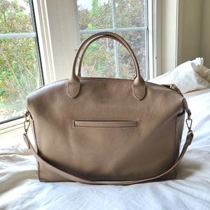 Mina baie leather Emmy midi